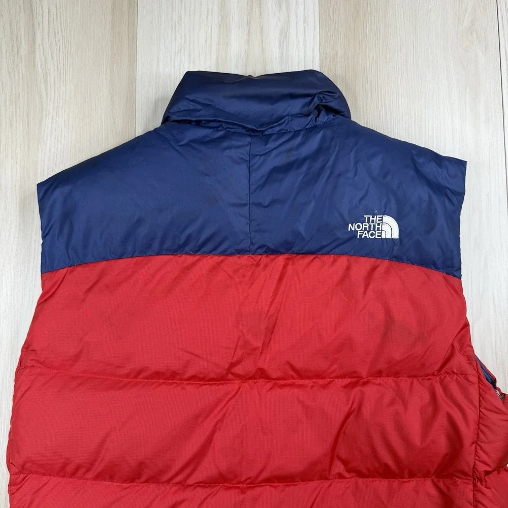 The North Face RU/14 2014 Olympics Team USA Nuptse Puffer 700 Down Vest Medium